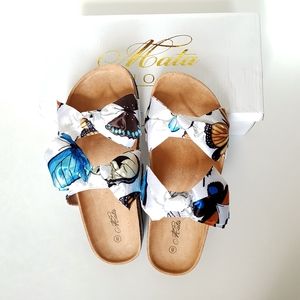 NIB Dolls Kill Butterfly Slides